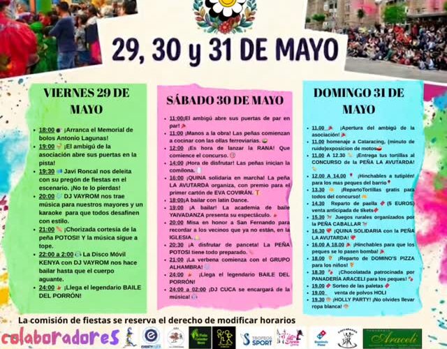 Fiestas de San Fernando 2026 en Monte