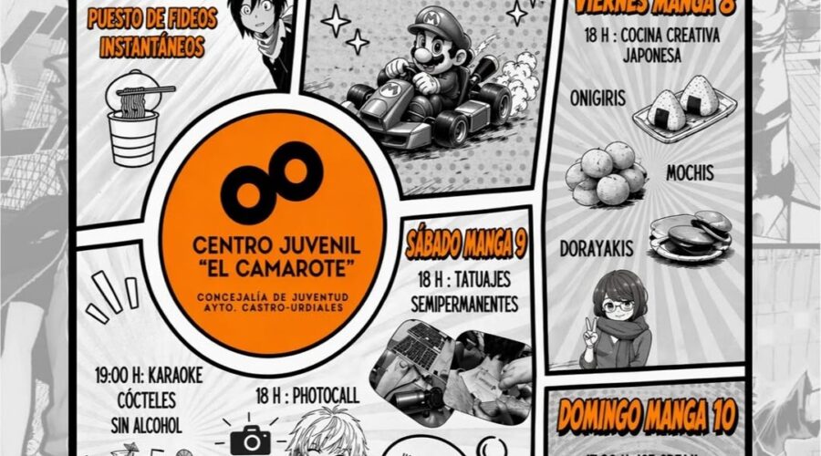 IV Salón de Manga en Centro Juvenil El Camarote 2024