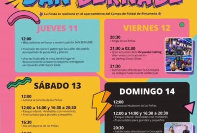 Fiestas de San Bernabé 2026 en Polanco, Rinconeda