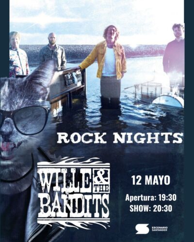 Willie & The Bandits en directo en Escenario Santander