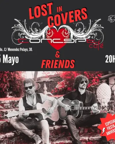 Concierto de Lost in Covers en Concept Café