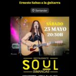 Lola Ramos y Ernesto Sabas en directo en Soul Simancas