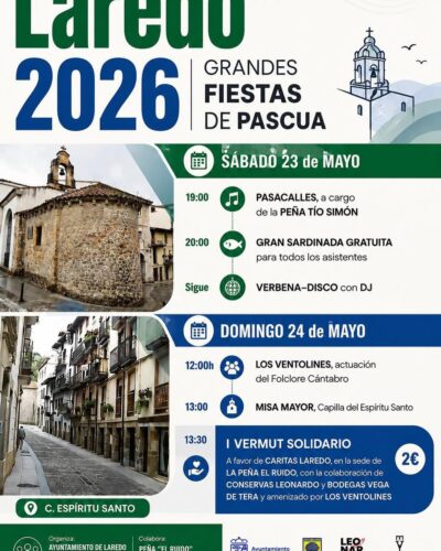 Grandes Fiestas de Pascua en Laredo 2026