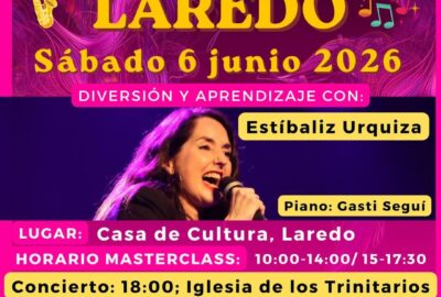 Masterclass de Góspel con Estíbaliz Urquiza en Laredo