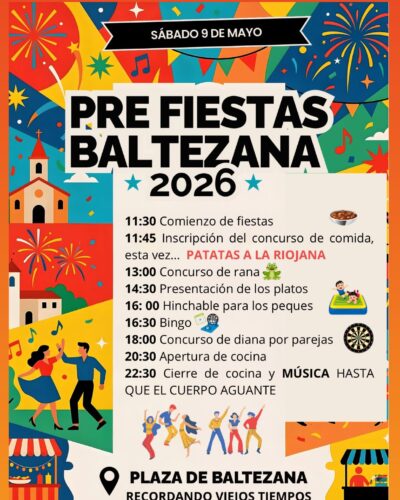 Pre Fiestas Baltezana 2026 en Plaza de Baltezana