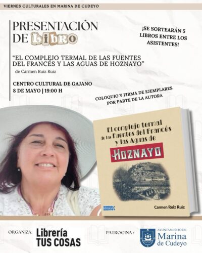 Presentación de libro en Centro Cultural de Gajano