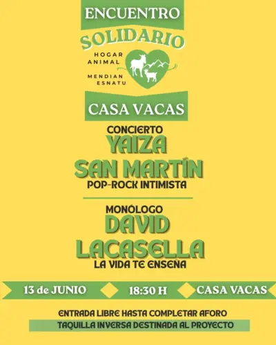 Yaiza San Martín y David Lacasella en Casa Vacas