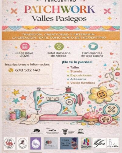 I Encuentro Patchwork en Hotel Balneario de Alceda 2026