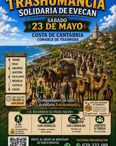 Trashumancia Solidaria de Evecan en Soano 2025