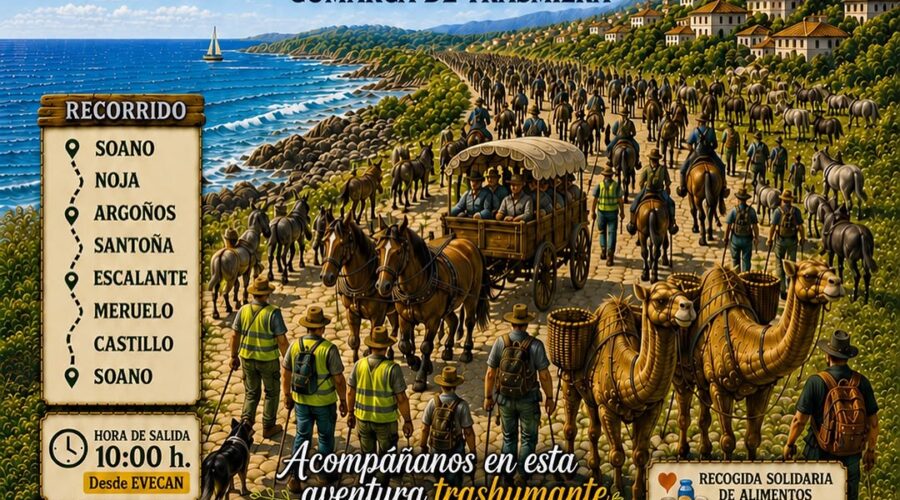 Trashumancia Solidaria de Evecan en Soano 2025