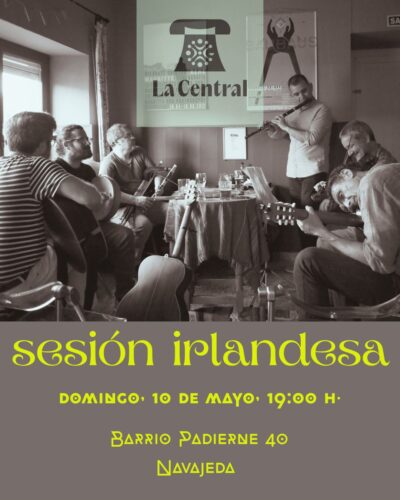Sesión irlandesa en La Central, Navajeda