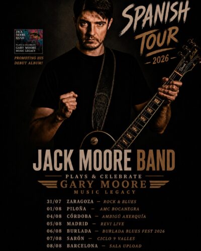 Jack Moore Band en directo en Sarón