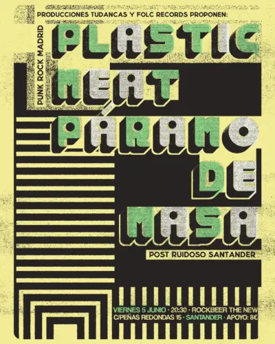 Concierto de Plastic Meat y Páramo de Masa en Rockbeer