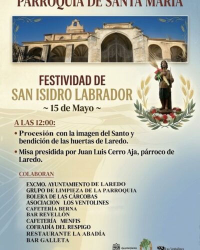 Festividad de San Isidro Labrador en Laredo 2026