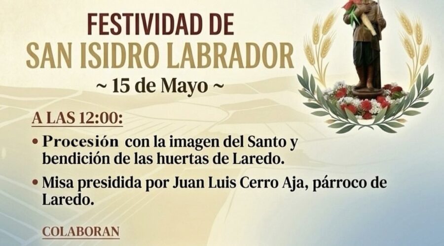 Festividad de San Isidro Labrador en Laredo 2026