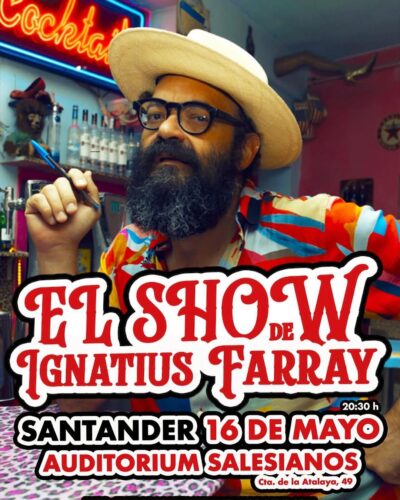 Cocktail: El Show de Ignatius Farray en Auditorium Salesianos