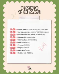 Mercadillo Cultural y Micro Abierto en Escena Miriñaque