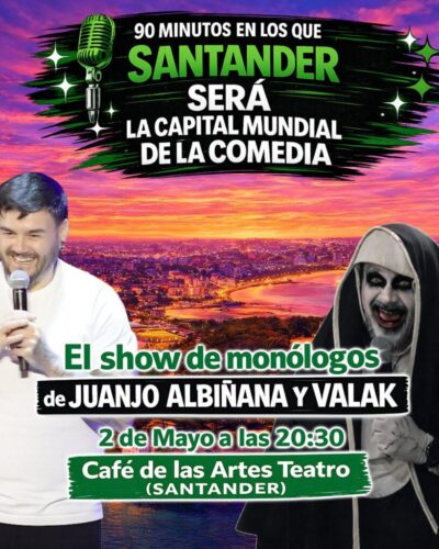 Show de Monólogos de Juanjo Albiñana y Valak en Café de las Artes Teatro