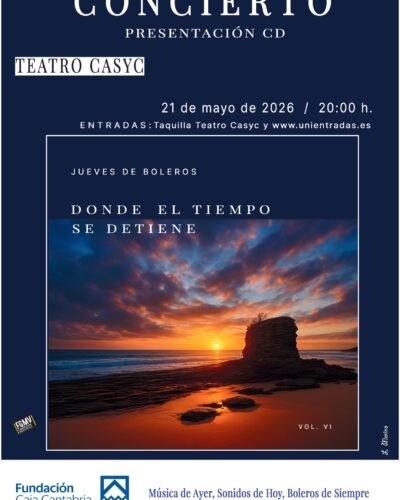 Jueves de Boleros presenta ‘Donde el tiempo se detiene’ en Santander