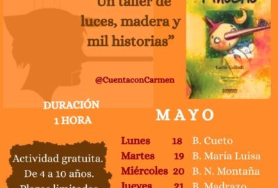 Taller infantil Pinocho: luces, madera e historias en Santander