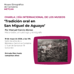 «Tradición oral en San Miguel de Aguayo» en Biblioteca Central de Cantabria