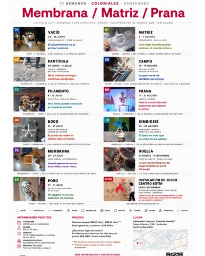 Campus Coloniales: un verano para construir, habitar y entender el mundo