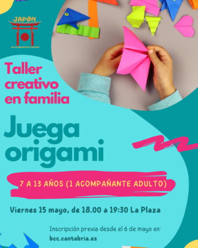 Taller de Origami en Familia en la Biblioteca Central