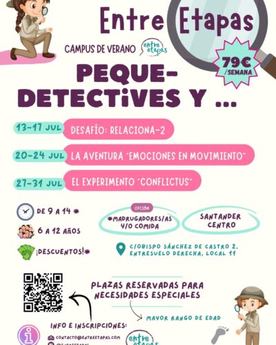 Campus de Verano «Peque-Detectives»
