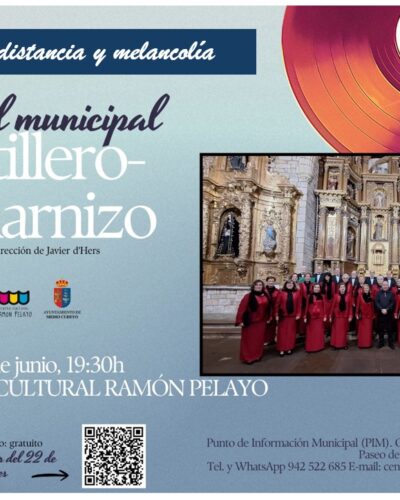 Amor, distancia y melancolía. Concierto de la Coral Municipal Astillero-Guarnizo