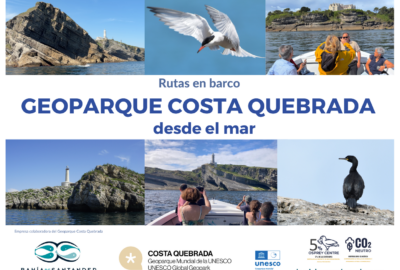 Rutas en barco por el Geoparque de Costa Quebrada en Santander