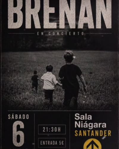 Brenan en concierto en Santander: Rock alternativo en Sala Niágara