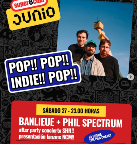 Presentación fanzine NCM y pinchada en La Buhardilla Rock
