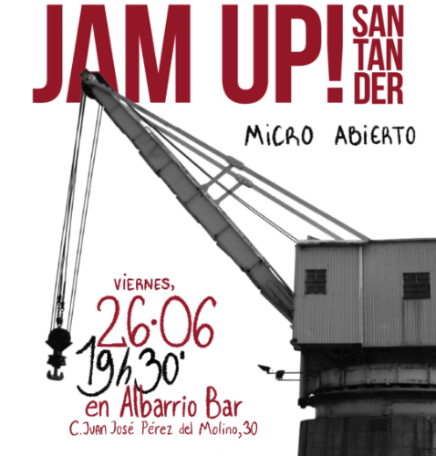 Jam Up! Micro abierto: escenario para artistas en Santander