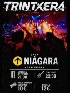 Concierto de Trintxera en Sala Niágara, Santander