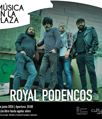Royal Podencos: Música en la Plaza en Santander