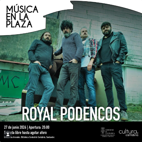 Royal Podencos: Música en la Plaza en Santander