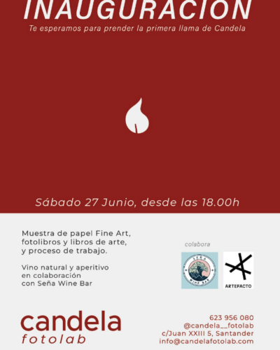 Inauguración de Candela Fotolab en Santander