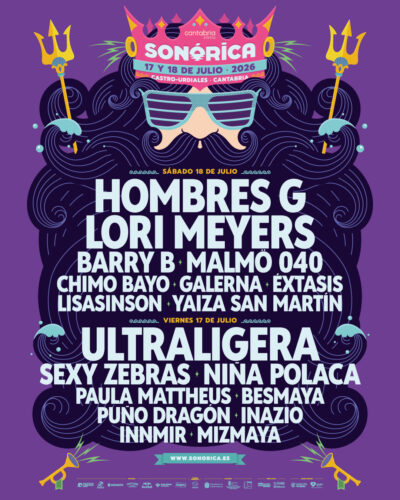 Festival Sonórica 2026 – Cartel Completo