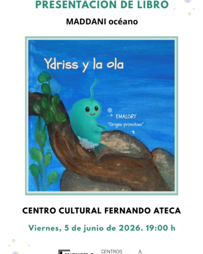 Presentación de «Ydriss y la ola» en el Centro Ateca