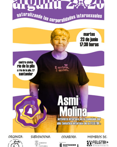 Charla: Naturalizando las corporalidades intersexuales con Asmi Molina