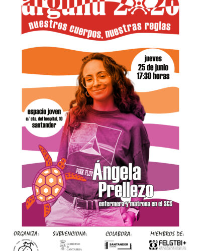 Charla Nuestros cuerpos, nuestras reglas con Ángela Prellezo