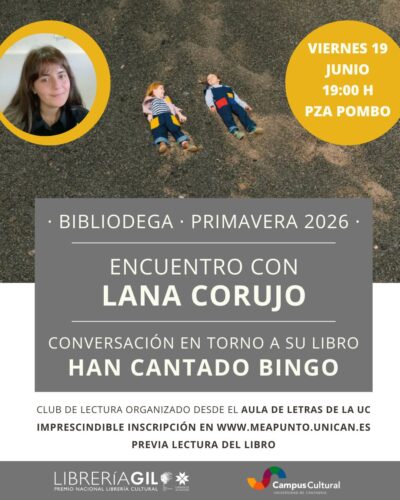 Club de lectura: «Han cantado bingo» de Lana Corujo en Santander
