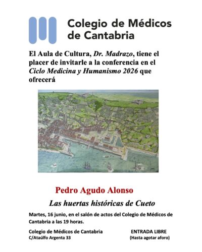 Las huertas históricas de Cueto: charla de Pedro Agudo en Santander