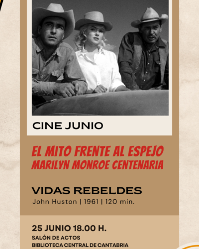 Proyección de Vidas Rebeldes: Marilyn Monroe centenaria en Cantabria