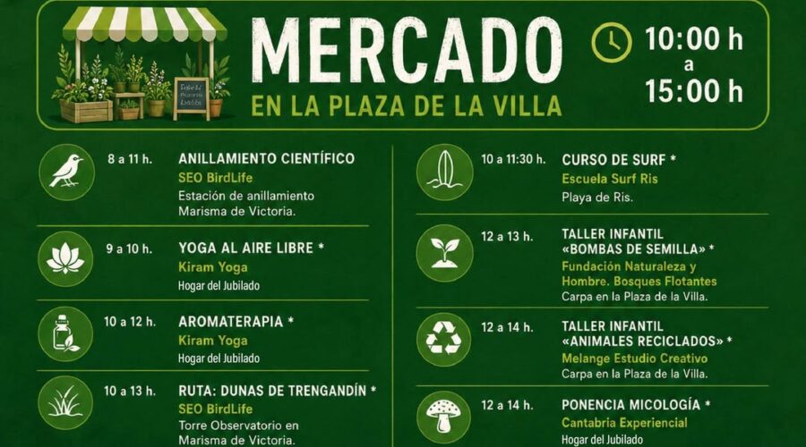 Noja Natural 2026 en Noja, feria de ecoturismo y naturaleza