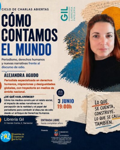 Alejandra Agudo: Cómo contamos el mundo en Santander