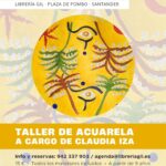 Taller de Acuarela con Claudia Iza en Librería Gil
