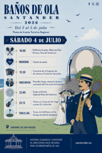 Baños de Ola en Santander 2026