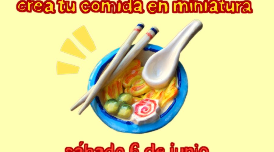 Taller de cerámica: crea tu comida en miniatura