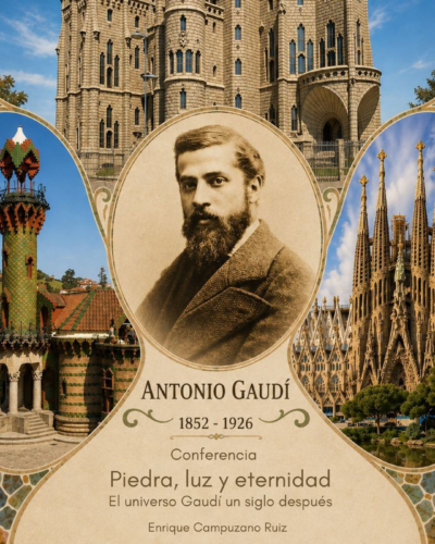 Conferencia: El universo Gaudí un siglo después en Cantabria
